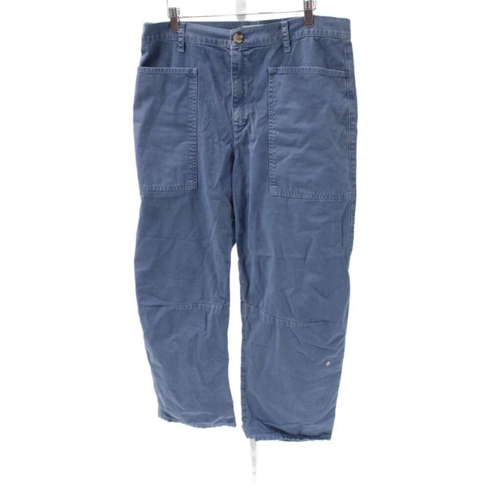 Velvet by Graham & Spencer Women Blue Cotton Chino Pants Size 10